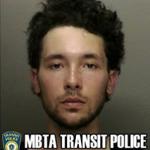 Xavier Galatis, 23, of Medford, was arrested for allegedly assaulting a transit officer at Harvard Station on Tuesday.